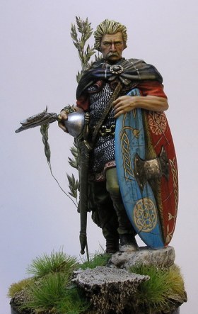 Noble Gallic Warrior 54mm .