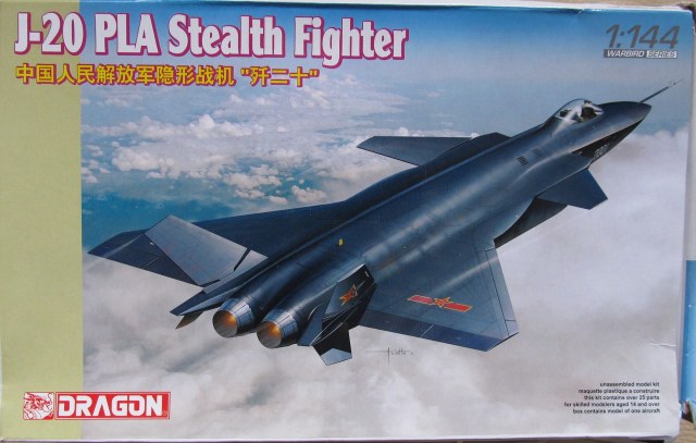1/144 J-20 PLA Stealth Fighter