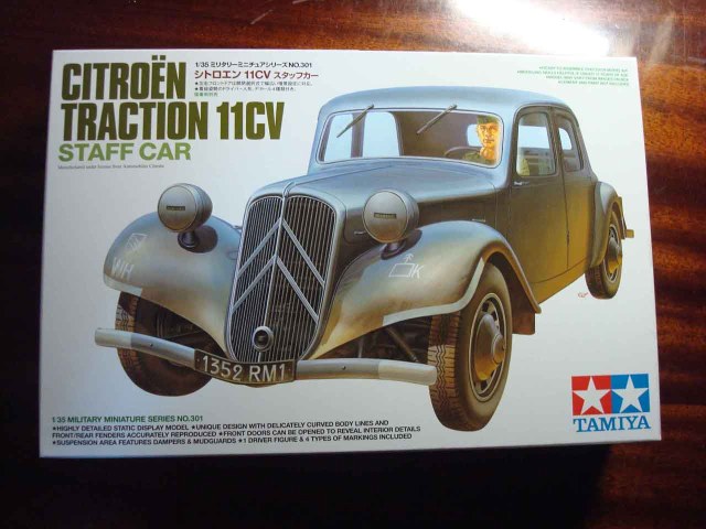 Citroen CV11 1934года от Tamiya