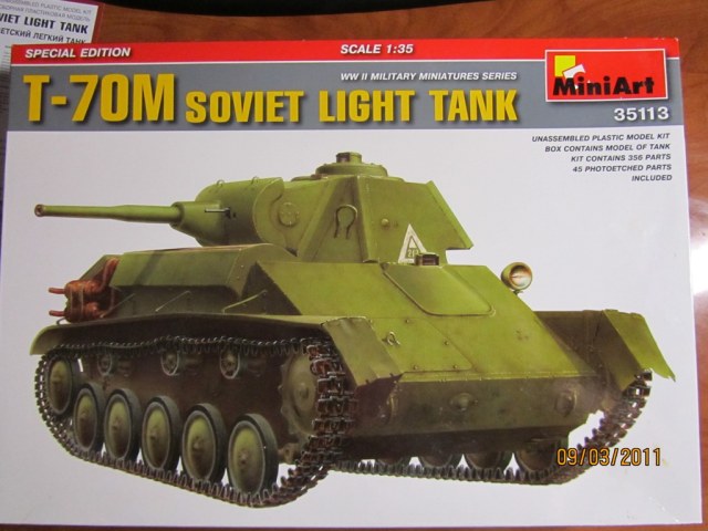 Советский легкий танк Т-70 М special edition