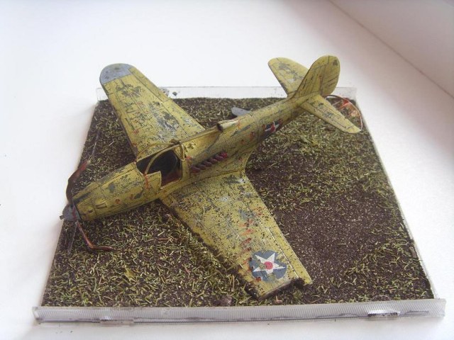 П-39Н аэрокобра(разбилась)