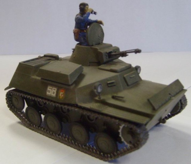 Т-40 и генерал РККА осень 1941 г