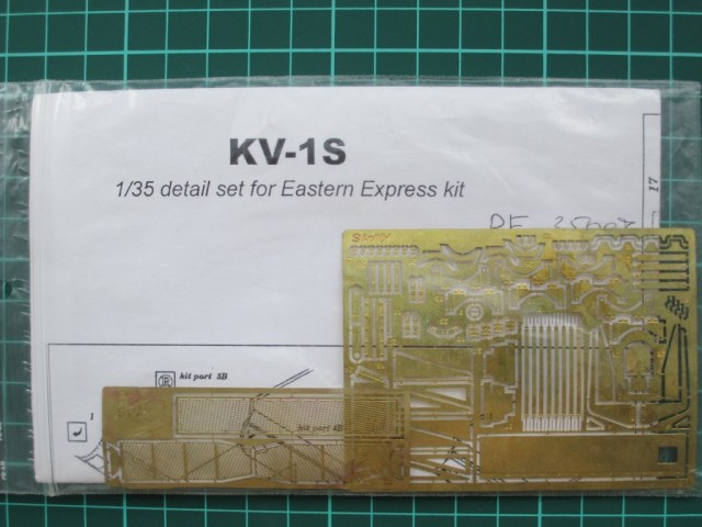 Набор фототравления для КВ-1С