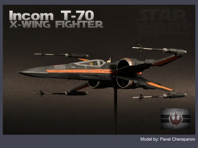 STAR WARS T-70 X-WING Black-One
