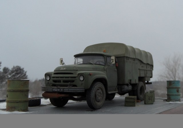 Перекачивающая станция горючего ПСГ-160 на базе Зил 130