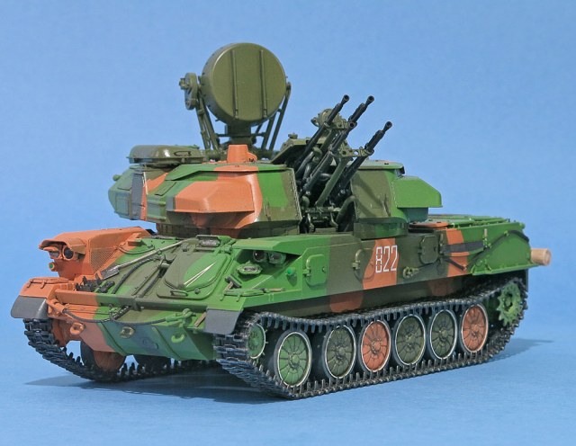 Советская зенитная сау ЗСУ-23 Шилка