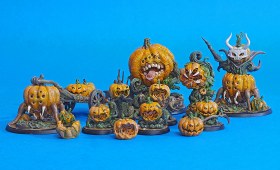 Halloween. Pumpkin Attack!