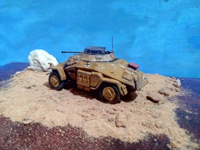 Sd.Kfz 222 DAK бывалый