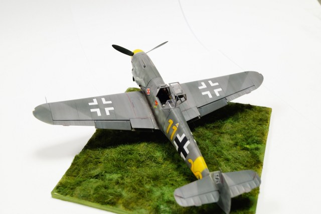 BF-109G-2 «желтая 11» 9./JG-52  Германна Графа. Тузов, сентябрь 1942 г