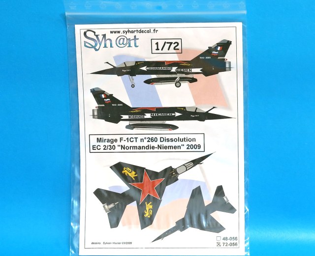 Декаль для Mirage F1CT - Нормандия-неман