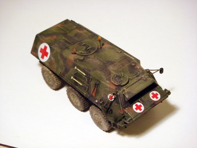 БТР TPz 1 Fuchs санитарный