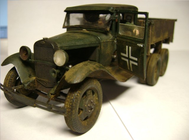 ГАЗ ААА (пленёный трудяга и "тигриное сердце")