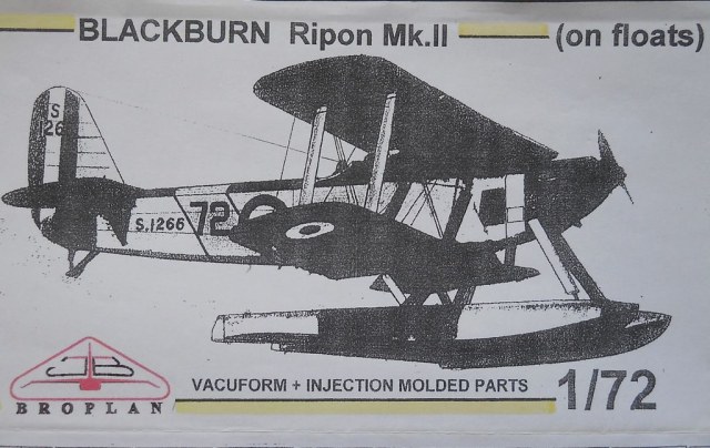 Blackburn Ripon Mk.II (on floats)