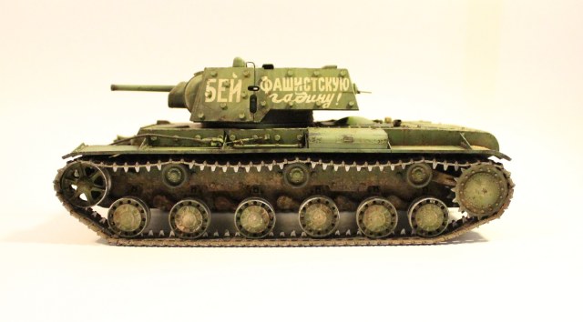 КВ-1 с экранами