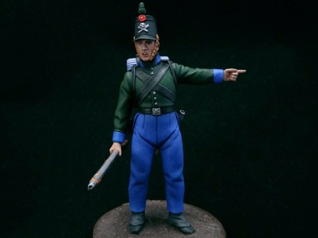 Рядовой полка «Смерти» (Muerte). Испания, 1809 год