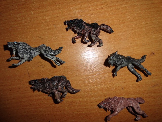 Стая волков из Warhammer 40000K