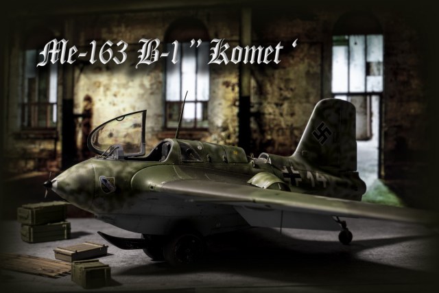 Ме-163 В-1 "KOMET"  в 32м масштабе