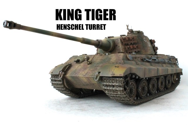 KINGTIGER Henschel turret.