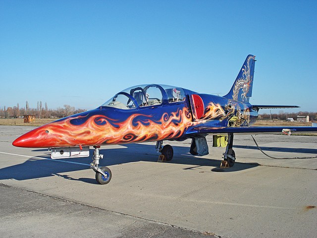 Л-39 в необычном окрасе