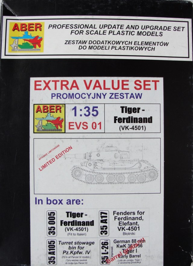 EVS01 Tiger Ferdinand (VK-4501)