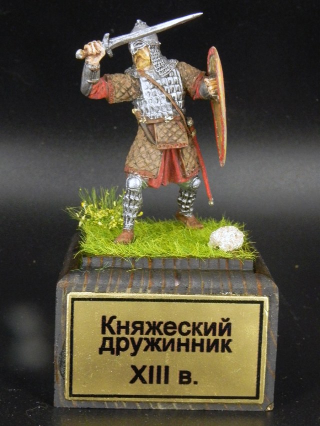 Знатный Новгородский дружинник, XIII в.