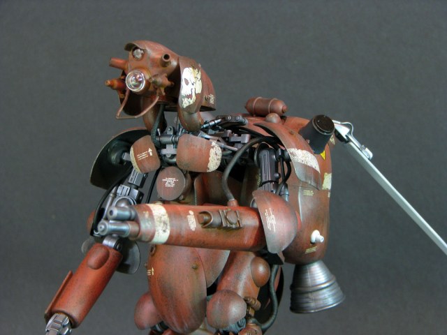 Space Type Humanoid Unmanned Interceptor Großer Hund "ALTAIR"