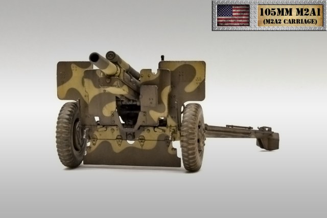 105-мм гаубица M2A1 на лафете M2A2 (США)