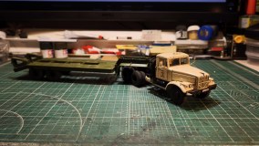 Краз-258Б с п/п ЧМЗАП 5523