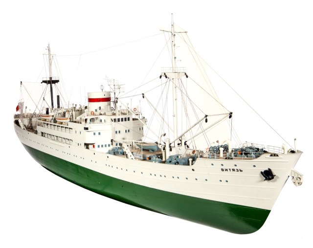 Научно-исследовательское судно Витязь. Музей Мирового океана. г. Калининград