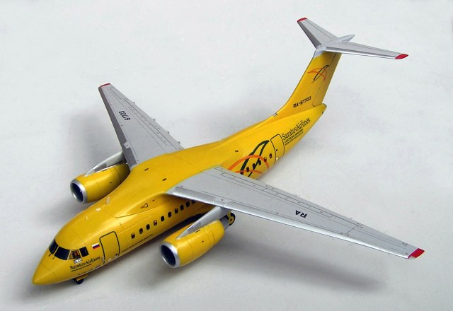 Ан-148 Саратовские авиалинии