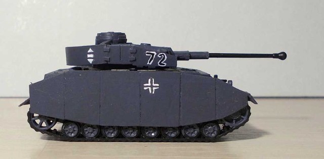 Немецкий танк Pz.IV ausf.H