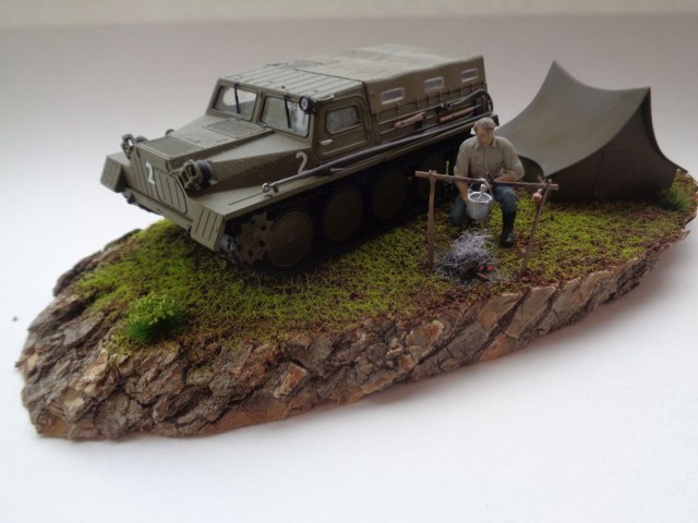 Гусеничный транспортёр-снегоболотоход ГТ-С (ГАЗ-47)