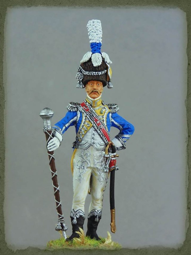 Tambour - major de grenadiers hollandais de la garde 1810-1811