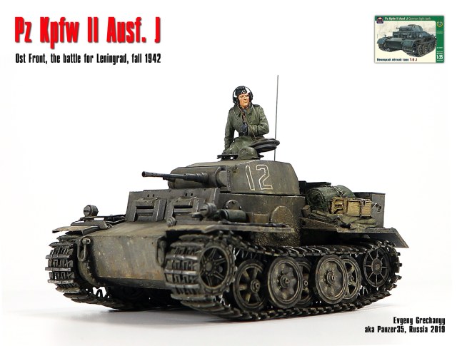 Panzer II Ausf. J, осада Ленинграда, 1942 г.