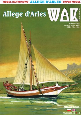 Allege d Arles 1833 год.