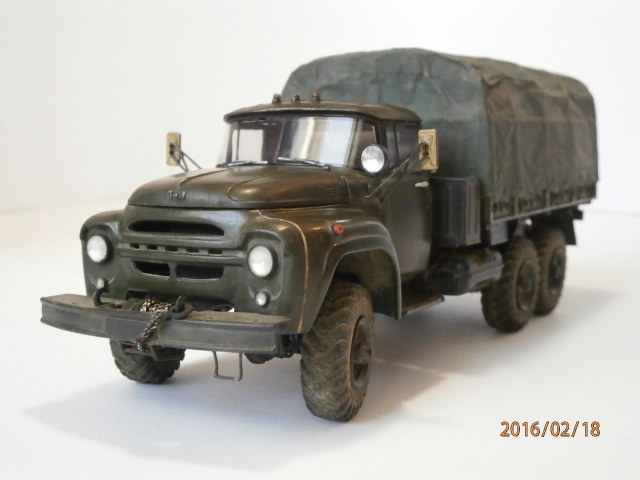 Опытный Зил-157КДМ (кабина ЗиЛ-130)  1:35