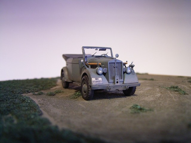 Штабной автомобиль вермахта  Horch Kfz.21.