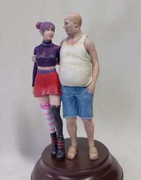 Вова "склеил модель"