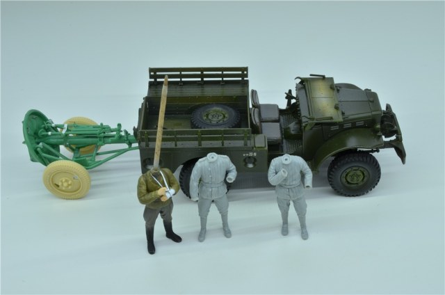 Dodge WC-51 этапы сборки.