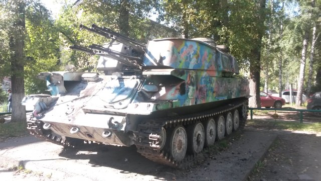 ЗСУ-24-4 "Шилка" г. Томск