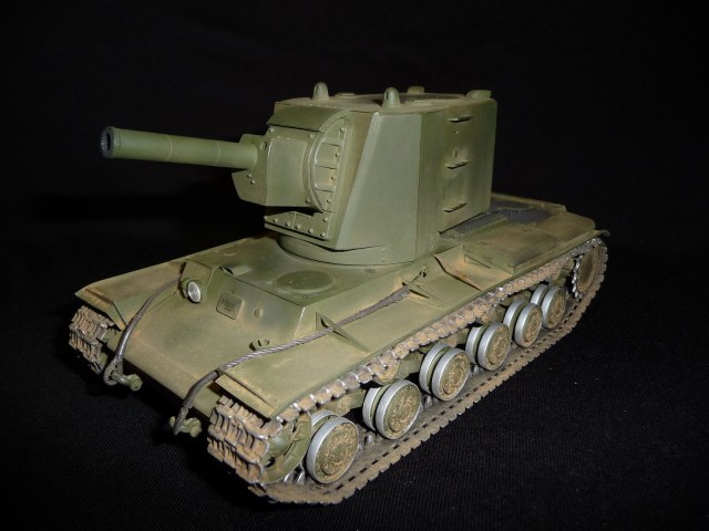 КВ-2 с ранней башней (обр.1940г.)