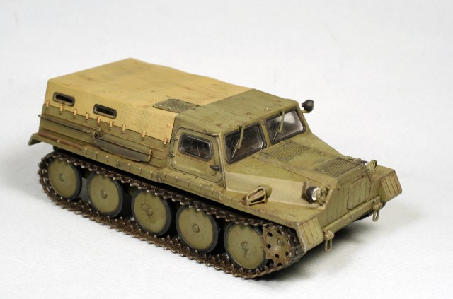 Советский гусеничный транспортер ГТ-С(ГАЗ-47)