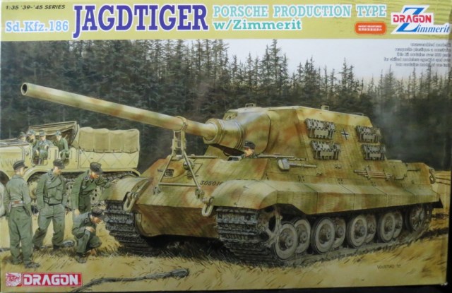 Sd.Kfz.186 JAGDTIGER PORSCHE  w/Zimmerit