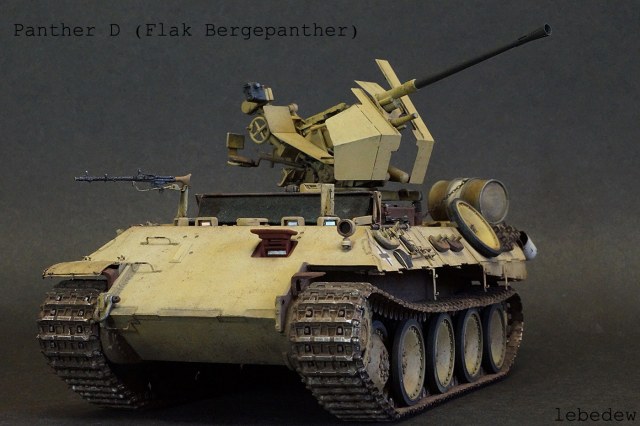 Panther D (Bergepanther  w/37mm Flak37)