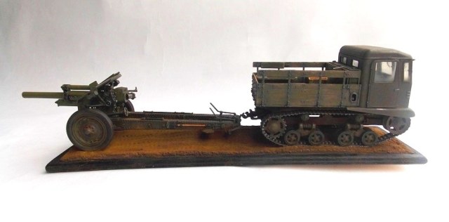 Тягач СТЗ 35 и гаубица М 30