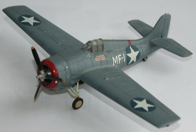 F4F-4. Майор Р.Гайлор. VMG-224, Гуадалканал, 1942