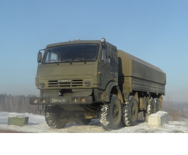 КАМАЗ-6350 8x8 бортовой