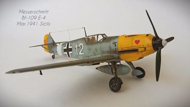 Bf-109 E-4