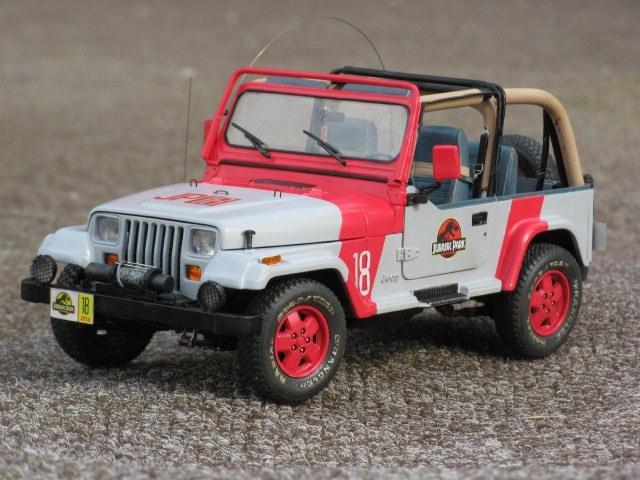 Jurassic park Jeep