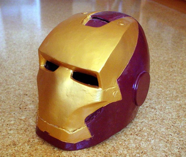 Шлем Железного Человека (Папье-маше)
